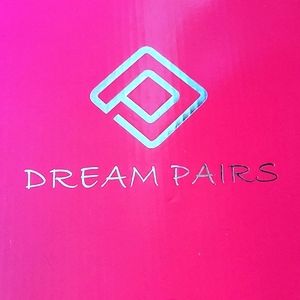 Dream Pairs Hi-Chunk Pink Suede 5 1/2
